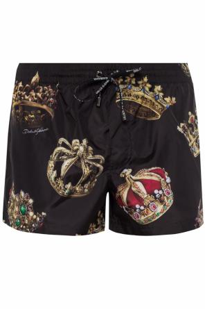 Logo-printed swim shorts, zdjęcie 1 Logo-printed swim shorts od Dolce & Gabbana
